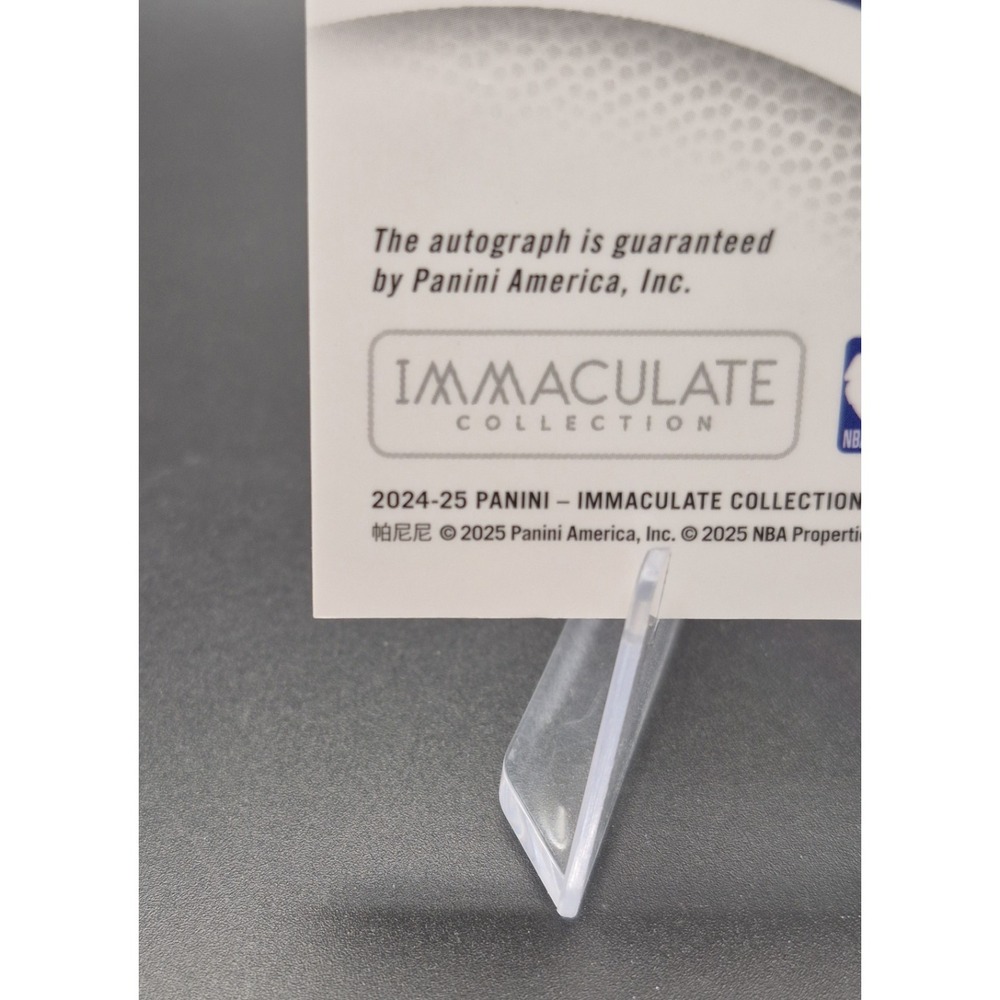2024-25 Panini Immaculate Elvin Hayes #14 Immaculate Ink Red Auto‎ /49 Bullets - Picture 10 of 10